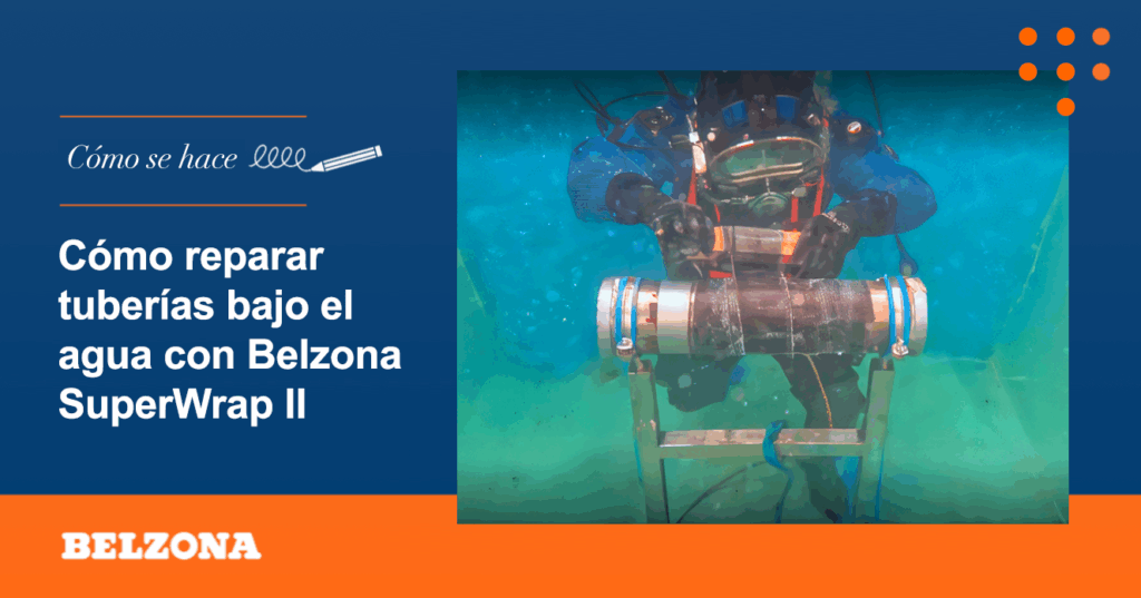 Cómo Reparar Tuberías Bajo el Agua con Belzona SuperWrap II (con video)