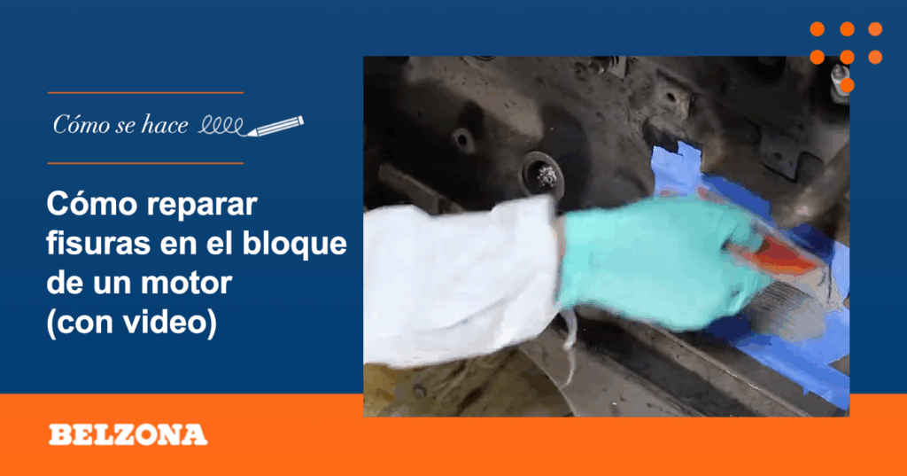 Cómo Reparar Fisuras en el Bloque de un Motor (con video)