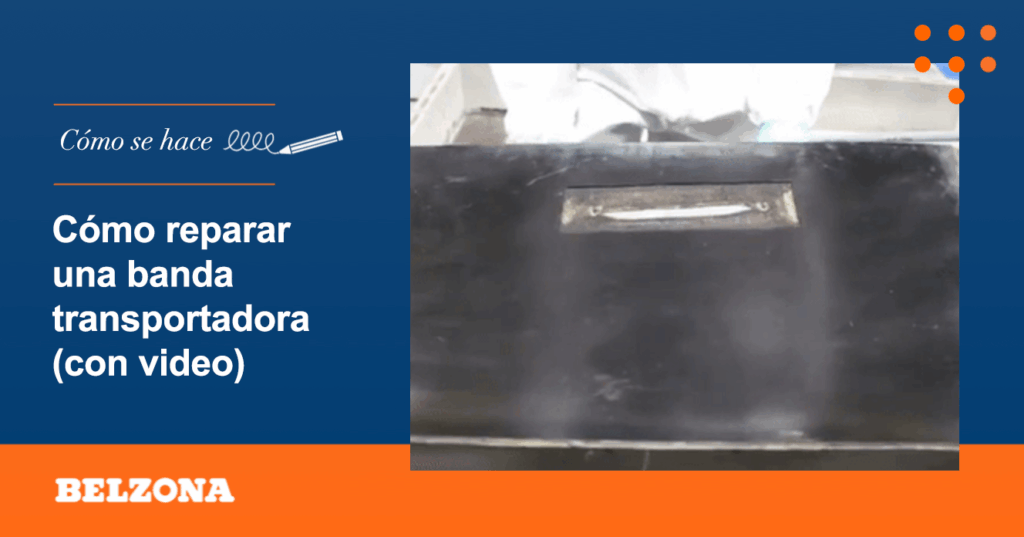 Cómo Reparar una Banda Transportadora (con video)