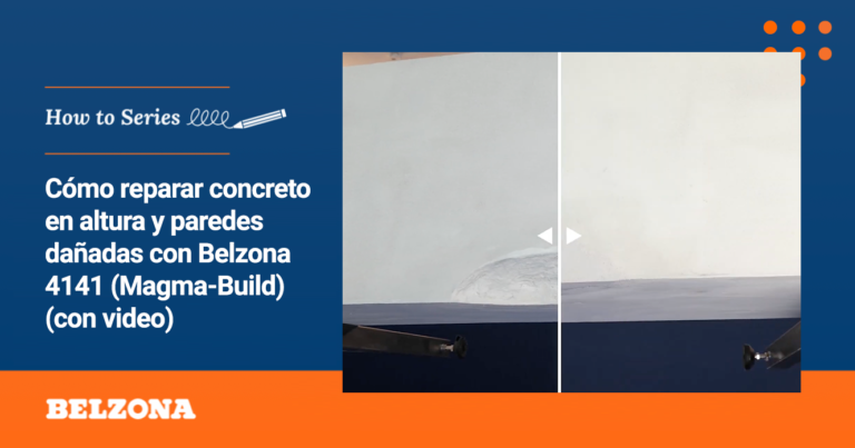 Cómo reparar concreto con Belzona 4141 (Magma-Build) (video)