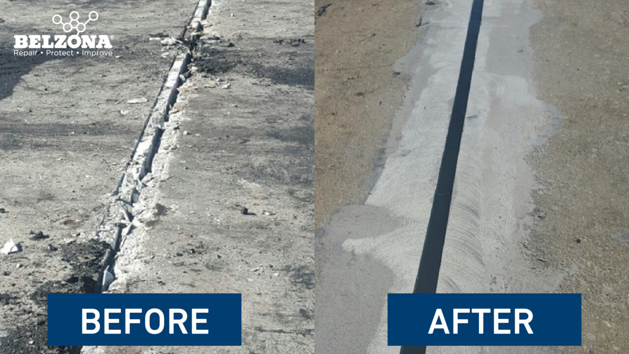 Belzona Expansion Joint Repair