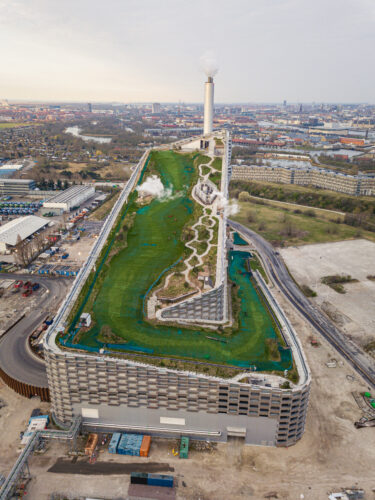 Amager Bakke waste-to-energy facility in Denmark