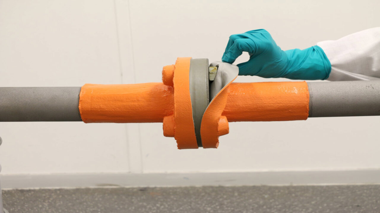 Flange Protection Using Three Methods