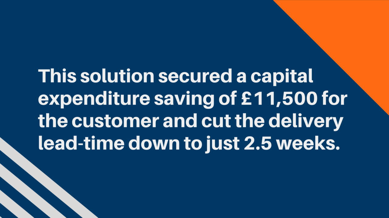 Capital saving £11500