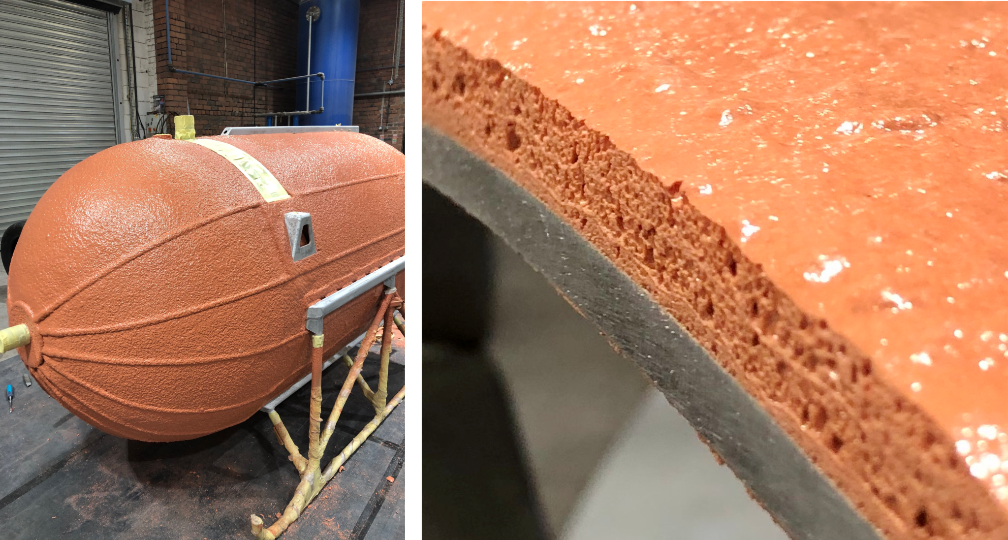 Vessel Shell Protection Corrosion and Thermal Insulation Solution for Oil Dispersant Vessel