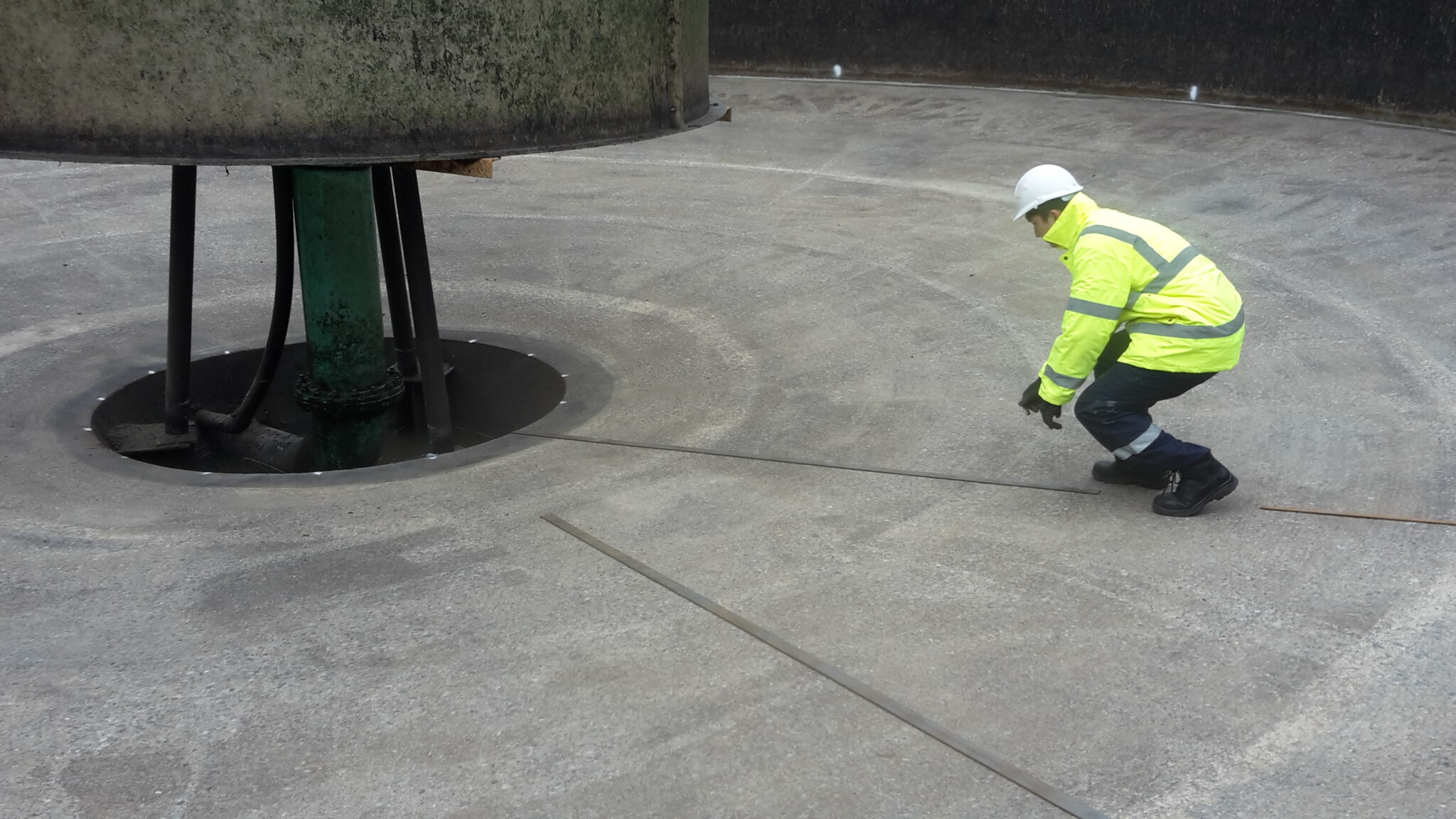 Epoxy Repair Mortar Cures in Tank Despite Adverse Weather Conditions ...