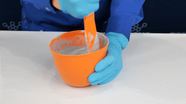 Mixing Belzona 3412 and loading the spray gun cartridge