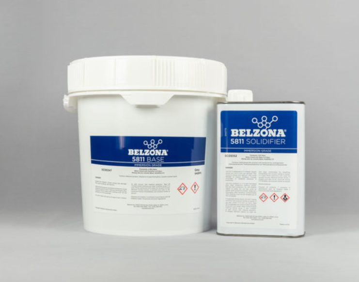 Belzona 5811 (Immersion Grade), a sprayable epoxy coating for concrete