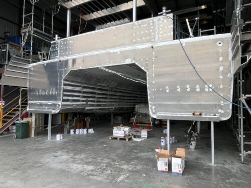 24-meter aluminum catamaran
