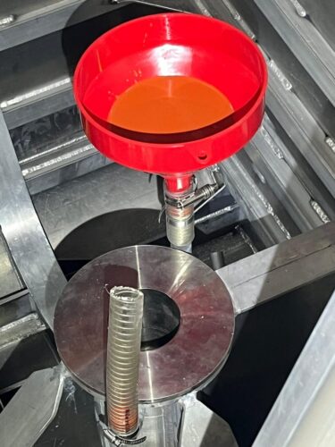 Allow the product, Belzona 7111 to cure