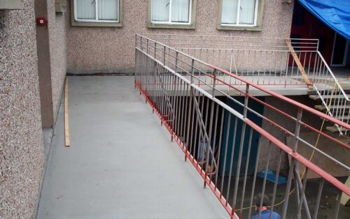 The walkway was restored using Belzona 4000 Series products