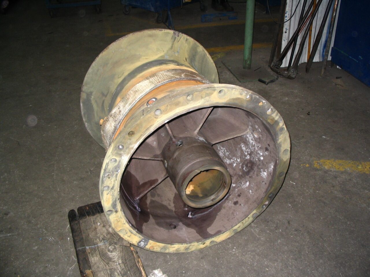Chemical Attack Inside Pump Volute and Impeller