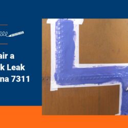 How To Repair a Riveted Tank Leak Using Belzona 7311