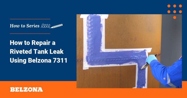 How To Repair a Riveted Tank Leak Using Belzona 7311